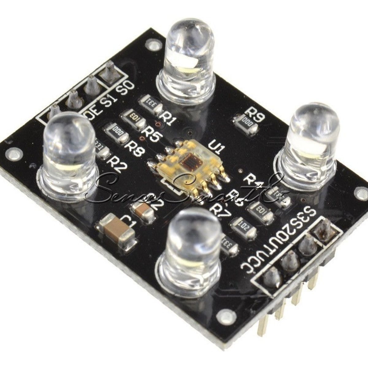 GENERICO - Sensor De Color Rgb Tcs3200 Tcs230 Arduino