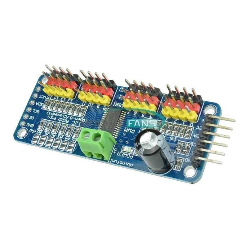 GENERICO - Pca9685 Controlador Con 16 Salidas Pwm Servomotor Arduino