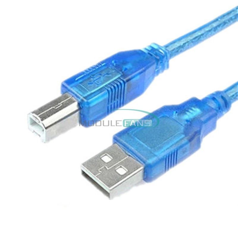 GENERICO - Cable Para Arduino Usb Macho 20 A Macho Tipo B 30 Cmt