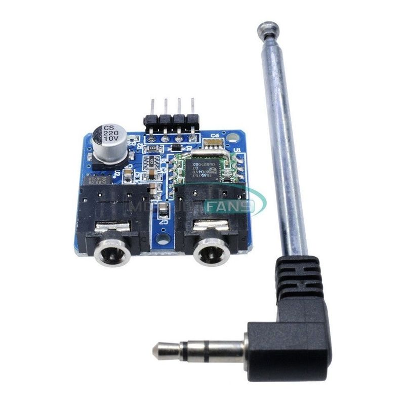 GENERICO - Radio Fm Tea5767 Stereo Modulo 76-108mhz + Antena