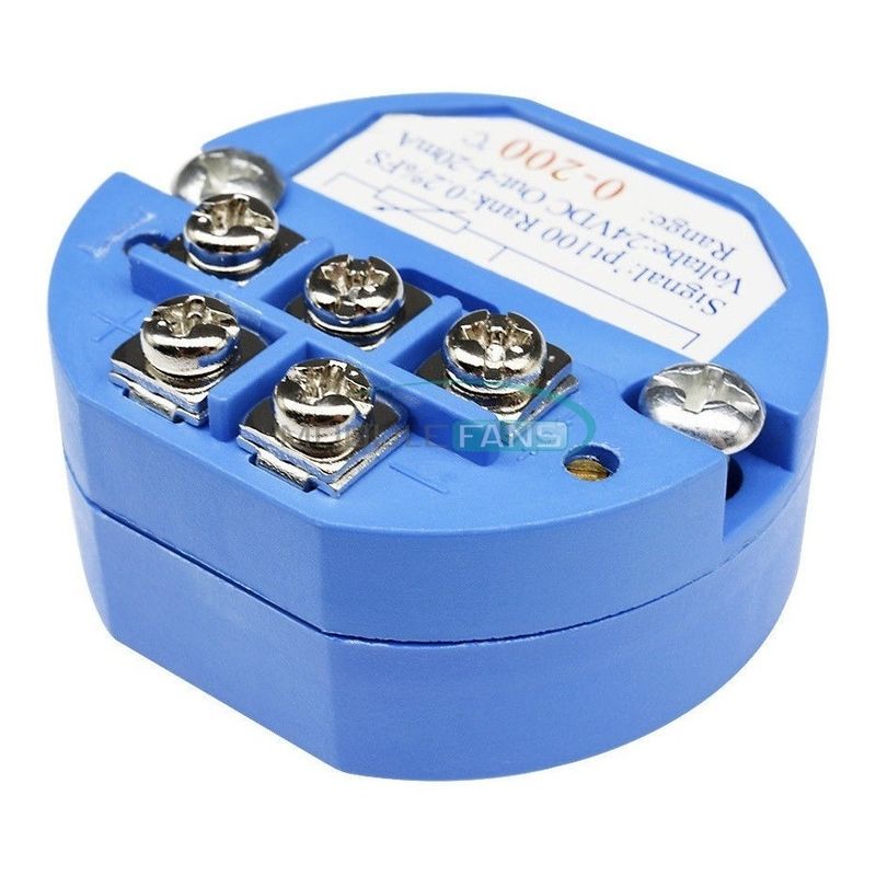 GENERICO - Módulo Transmisor Temperatura Pt-100 Pt100 4-20ma 0-200° Rtd