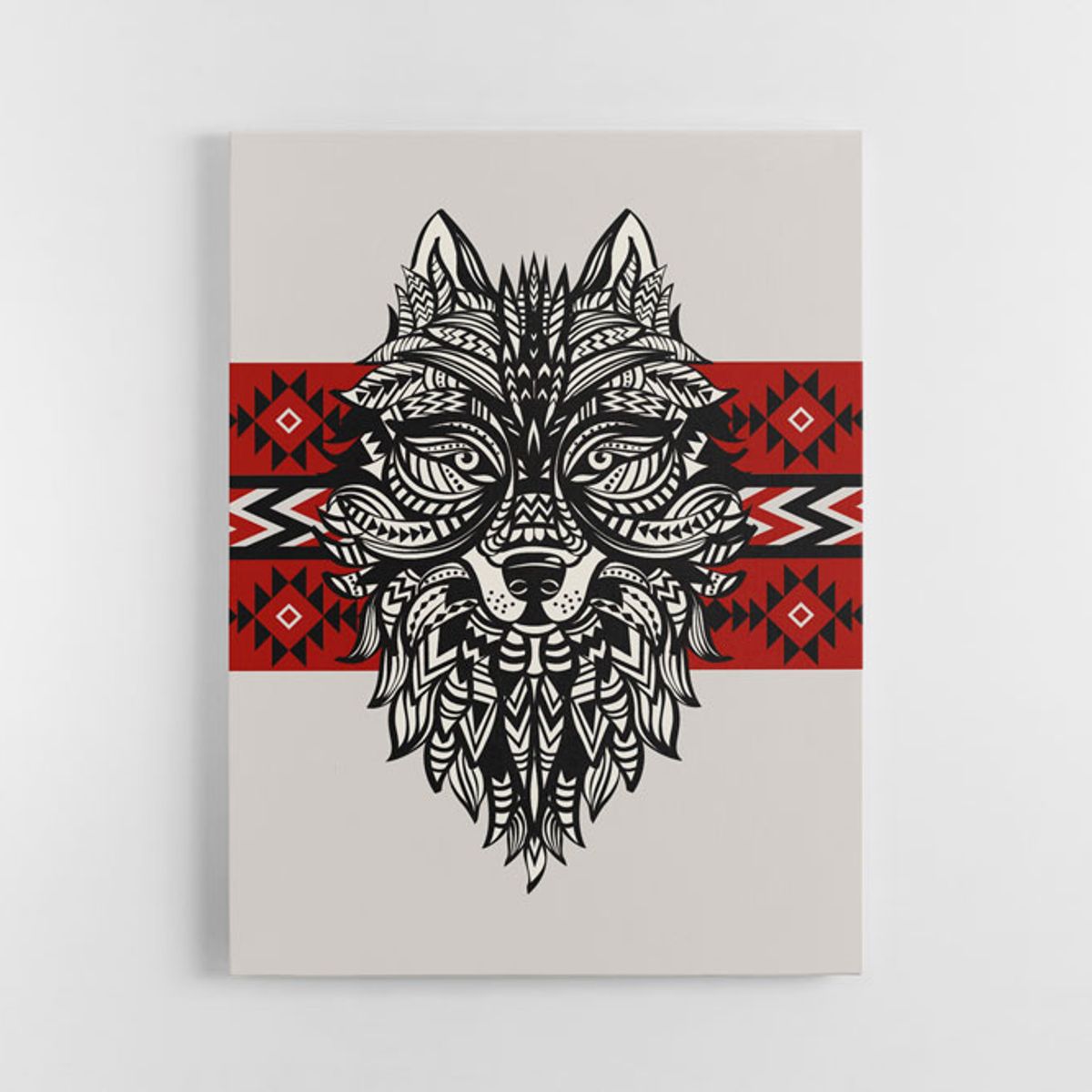 TAYRONA STORE - Cuadro En Lienzo Para Habitaciones Zorro 24 100x135cm