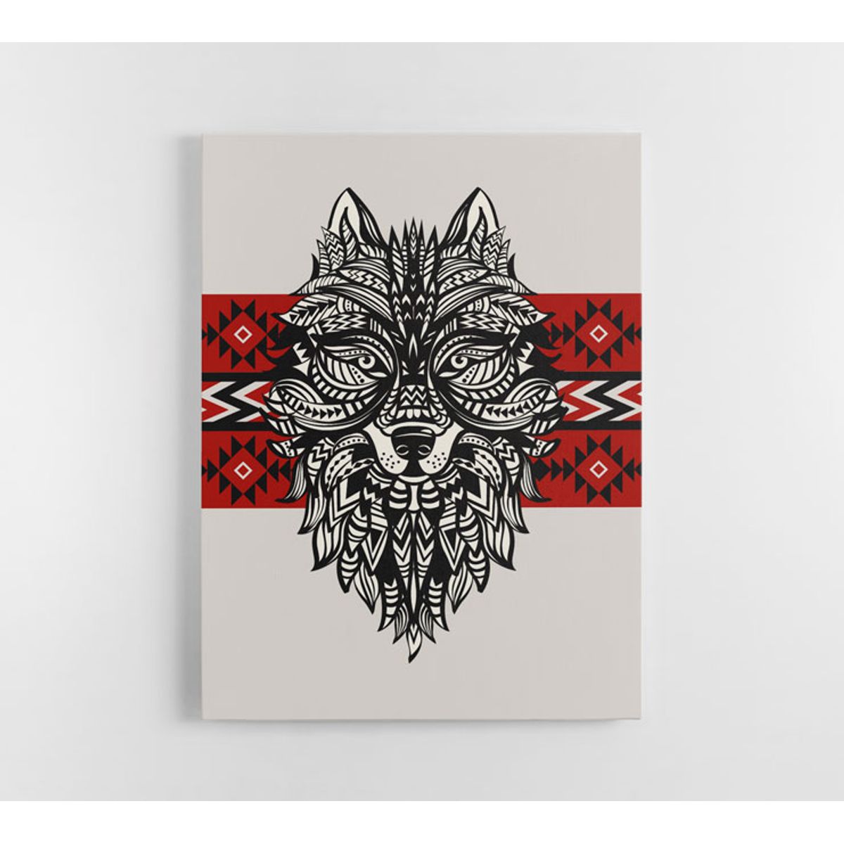 TAYRONA STORE - Cuadro En Lienzo Para Habitaciones Zorro 24 100x135cm