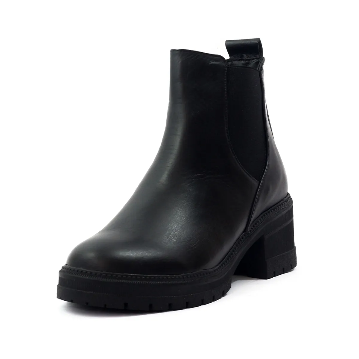 VIAR - Botines Cuero Mujer VIAR Chelsy Negro