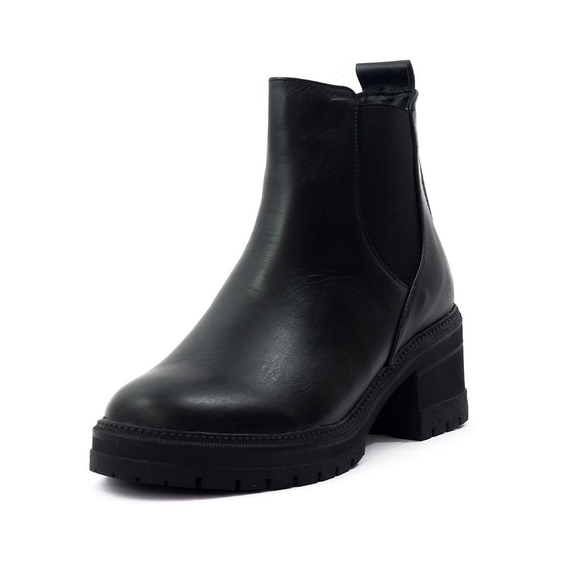 VIAR - Botines Cuero Mujer VIAR Chelsy Negro