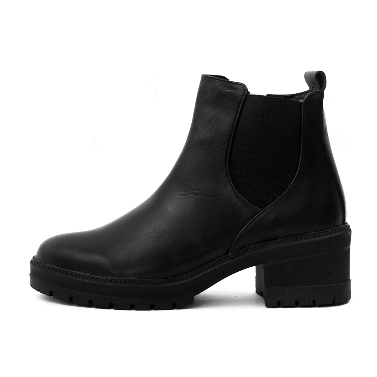 VIAR - Botines Cuero Mujer VIAR Chelsy Negro