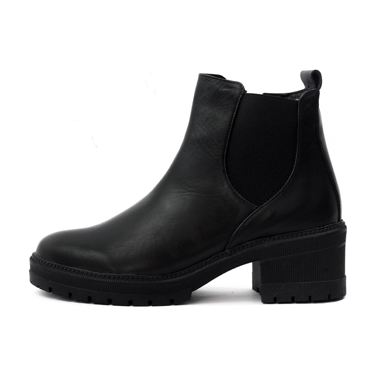 VIAR - Botines Cuero Mujer VIAR Chelsy Negro