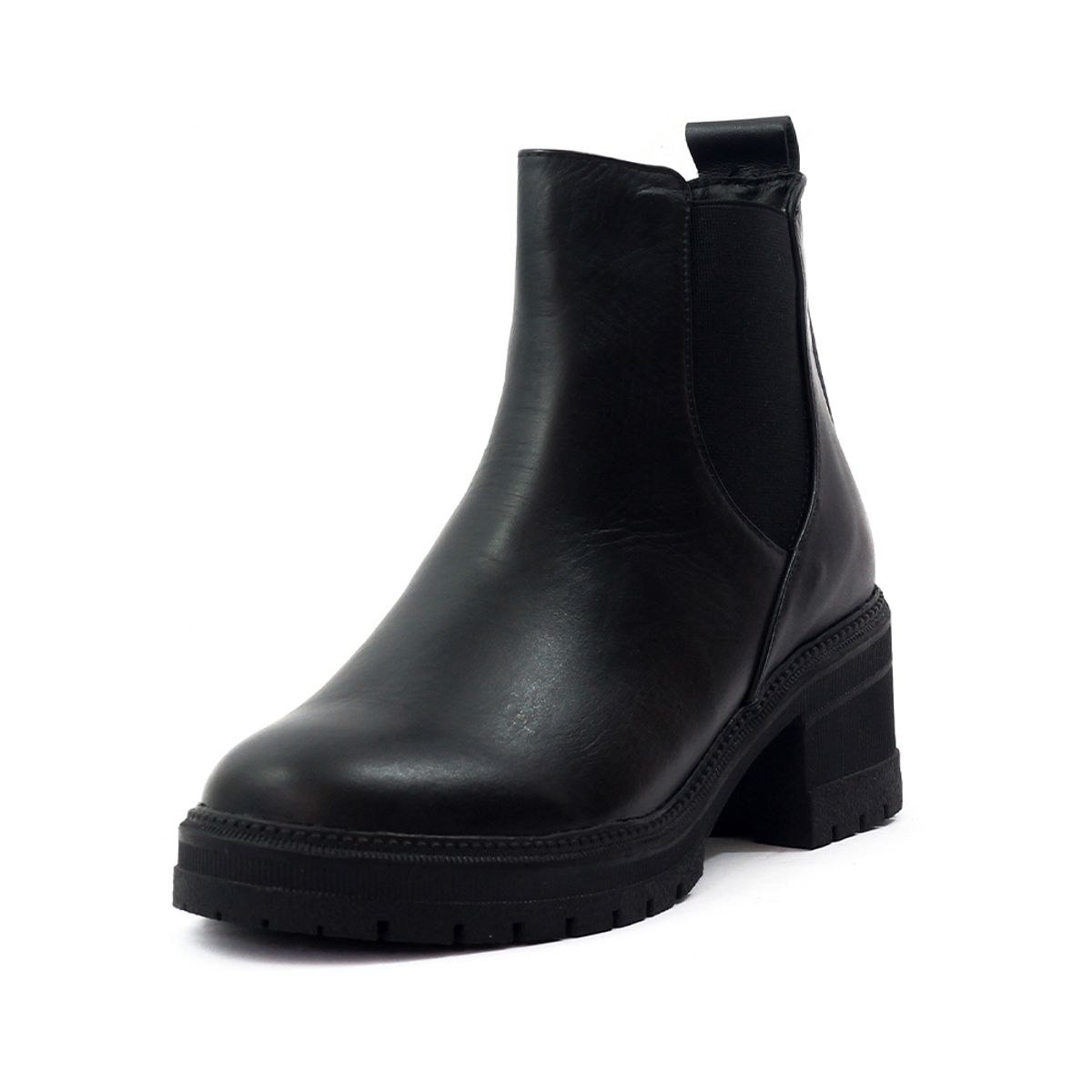 VIAR - Botines Cuero Mujer VIAR Chelsy Negro