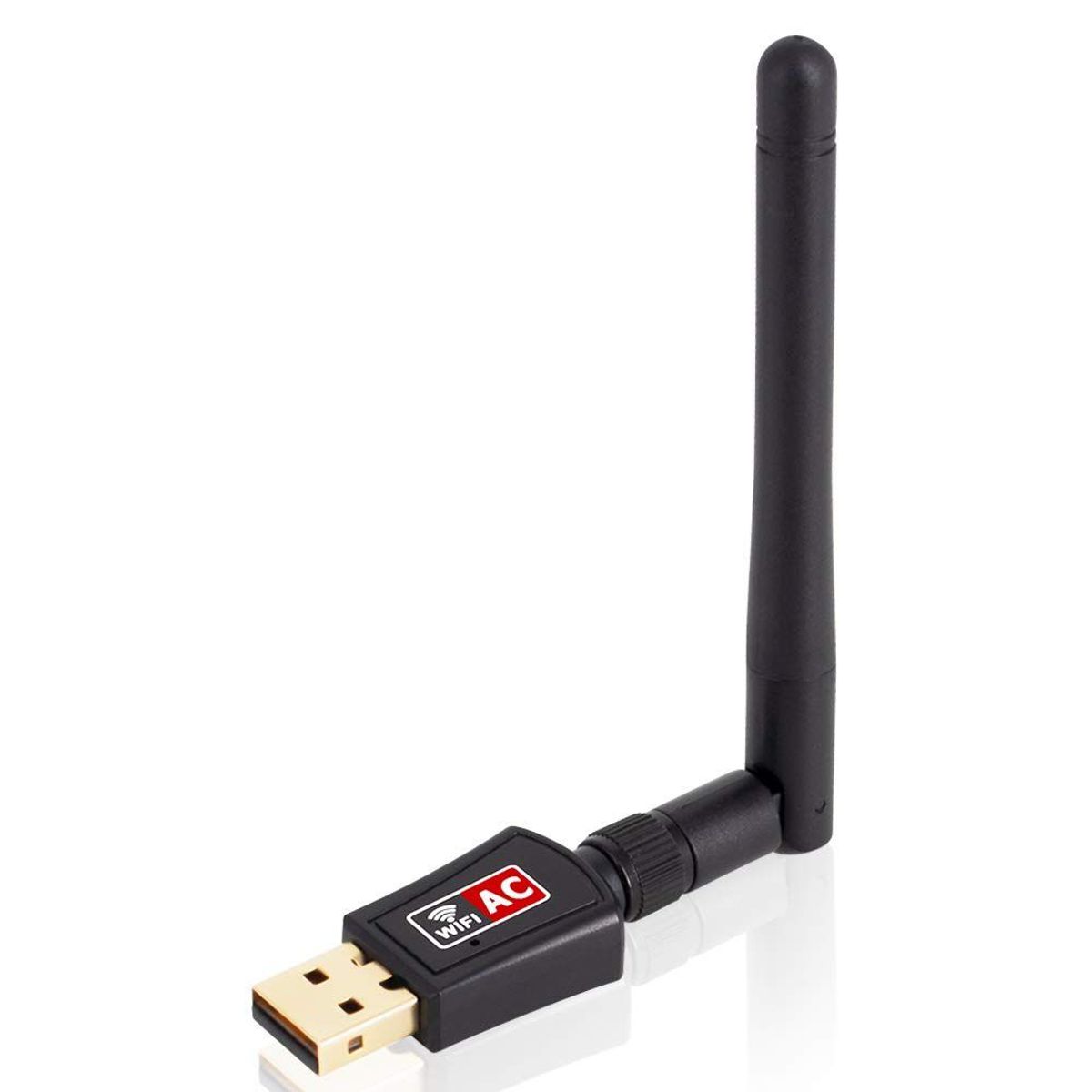 GENERICO - Adaptador Wifi Usb Doble Banda 24g 5g 600mbps Con Antena