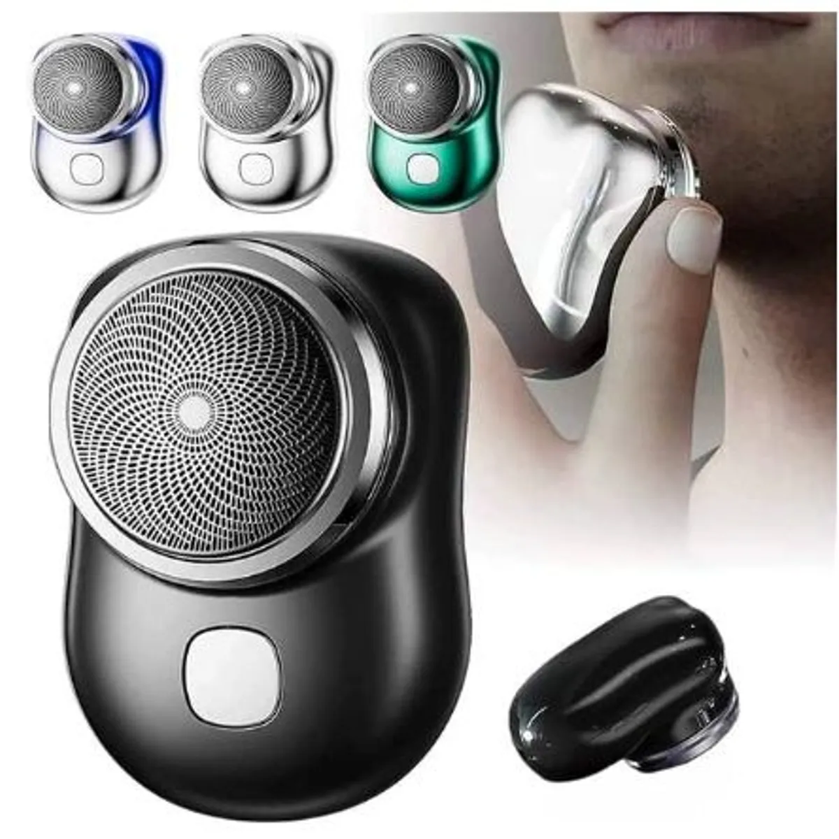 GENERICO - Afeitadora Eléctrica Portátil Mini-shave Recargable Por Usb_.