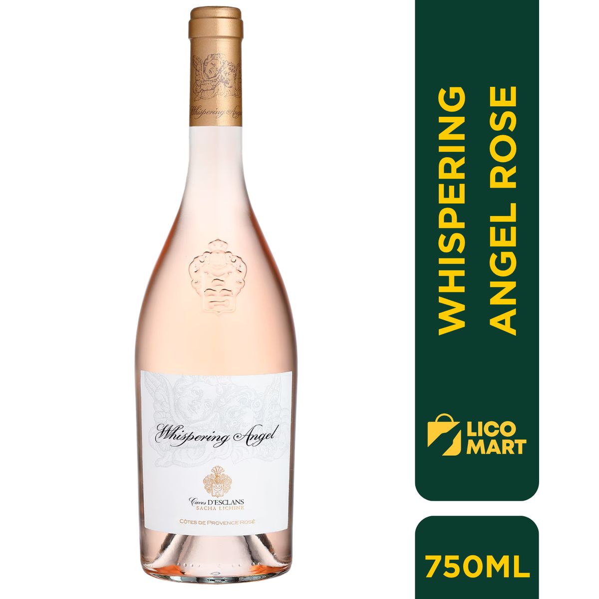 GENERICO - VINO ROSADO WHISPERING ANGEL Côtes de Provence 2021 750 ml