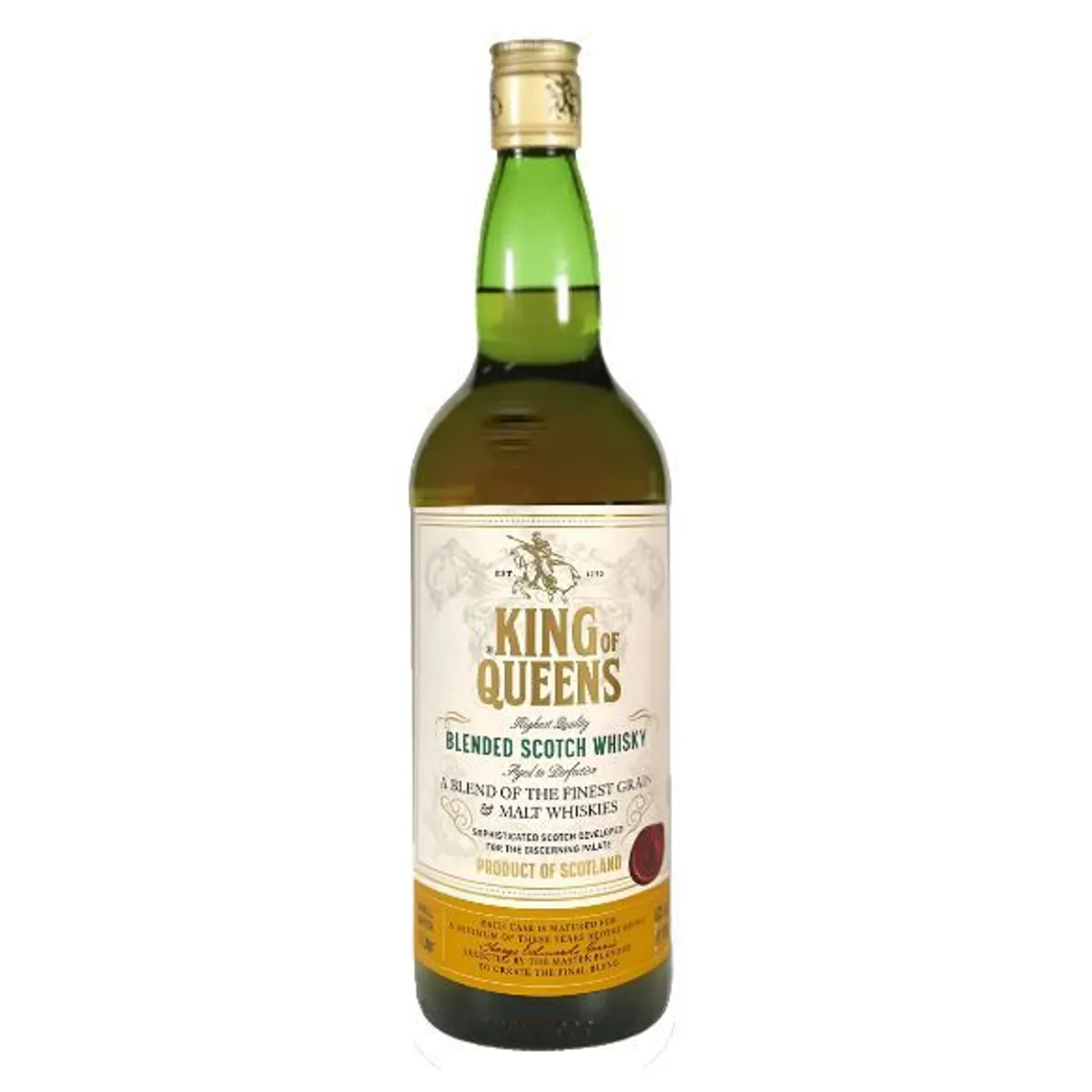GENERICO - BLENDED SCOTH WHISKY KING OF QUEENS1 LITRO