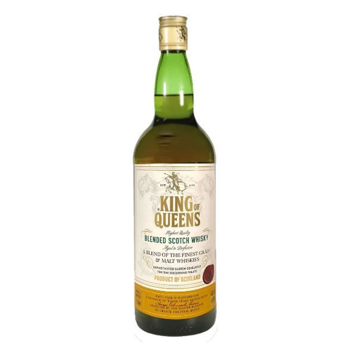 GENERICO - BLENDED SCOTH WHISKY KING OF QUEENS1 LITRO