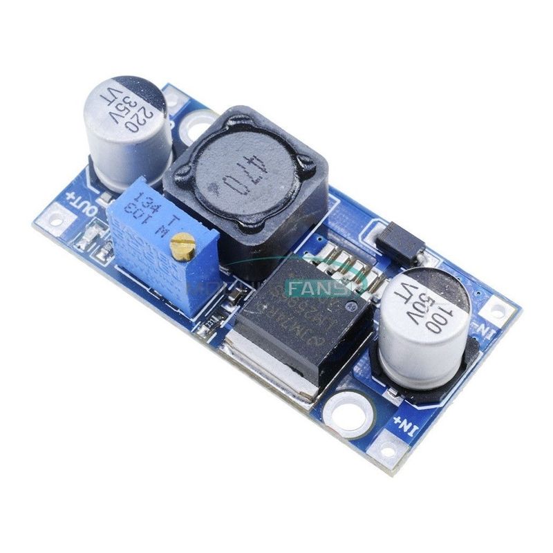 GENERICO - Convertidor De Voltaje Dc A Dc Lm2596 Dc-dc Hw-411 Arduino