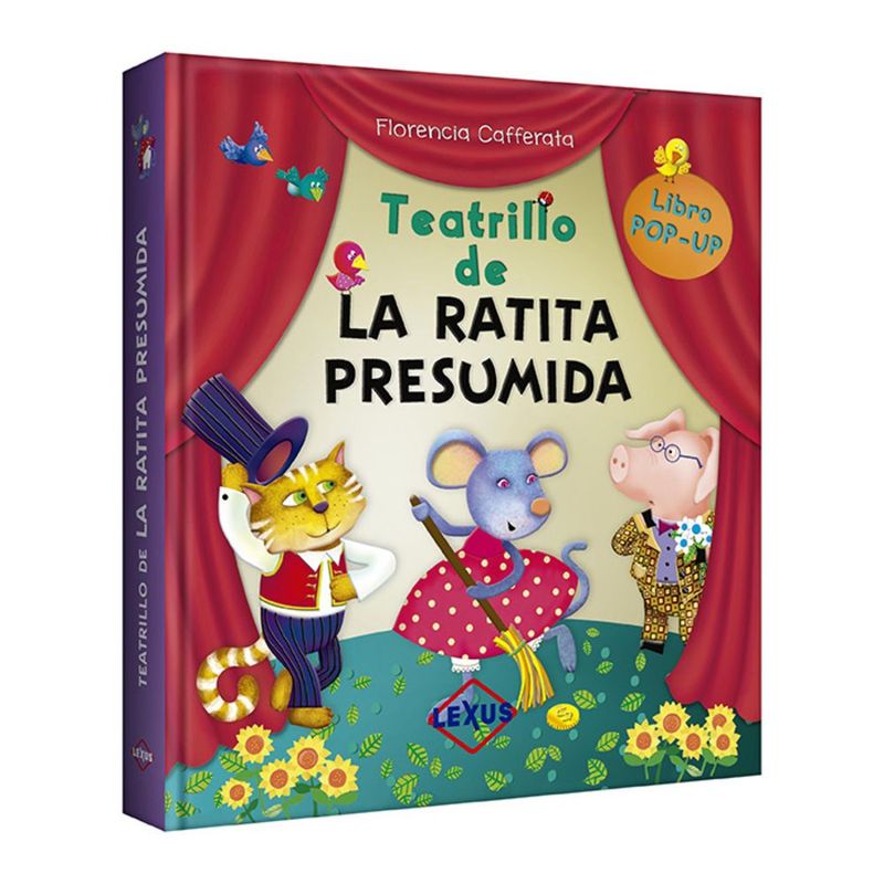 LEXUS - Libro Pop Up La Ratita Presumida Cuento Infantil Niños Bebes