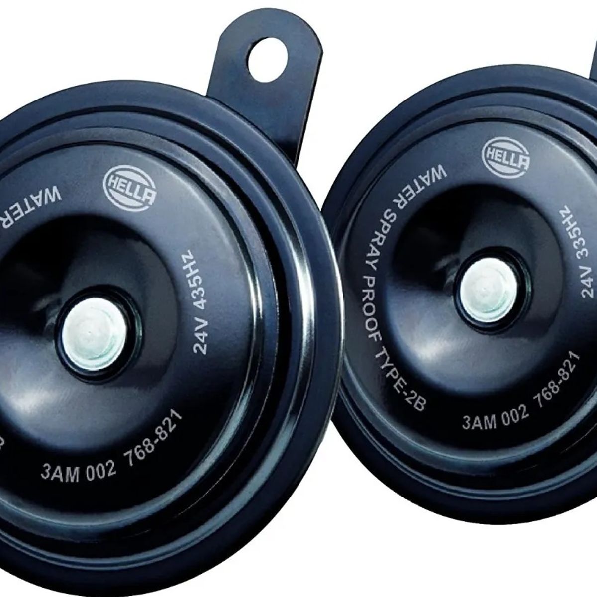 HELLA - Pito Carro Hella Disco Bocina Pitos Cornetas Doble Tono 24v