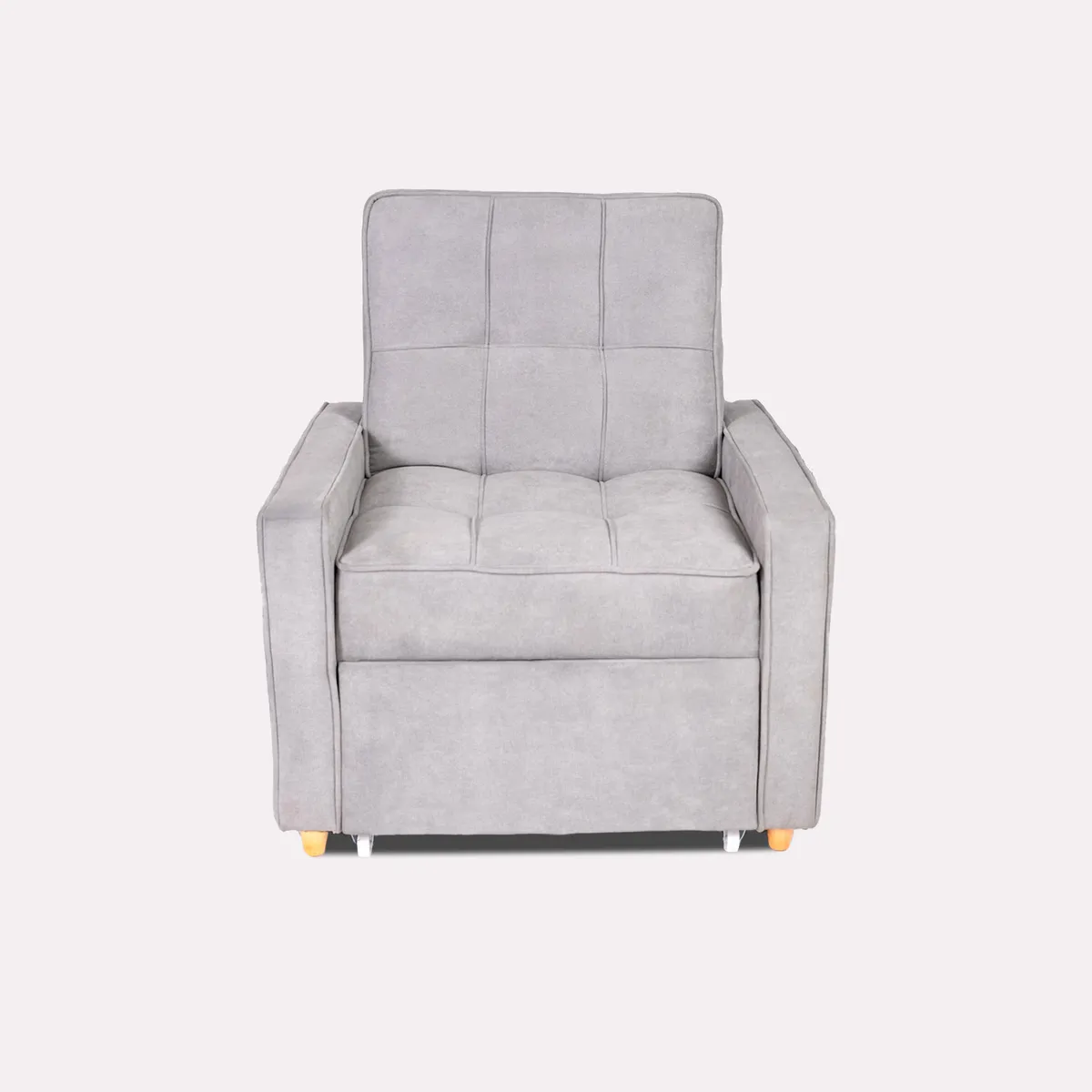 ARMONIA HOME - Sofá Cama 1 Puesto Córdoba Gris