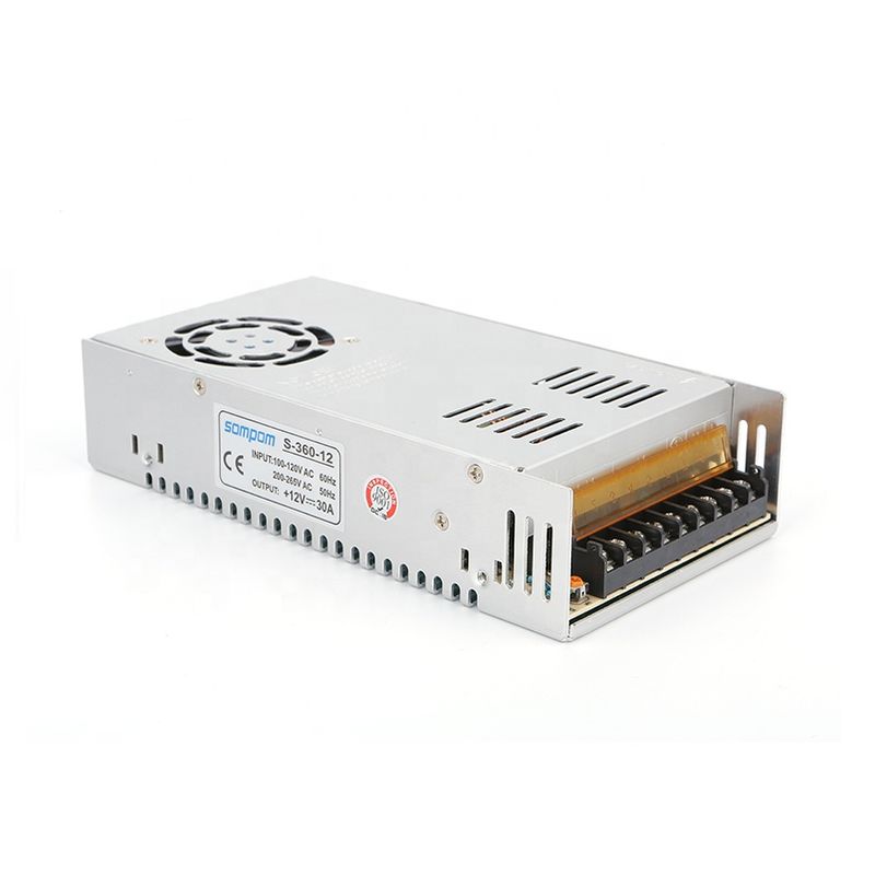 GENERICO - Fuente Suichada Conmutada Industrial 12v 30a S-360-12 Sompom