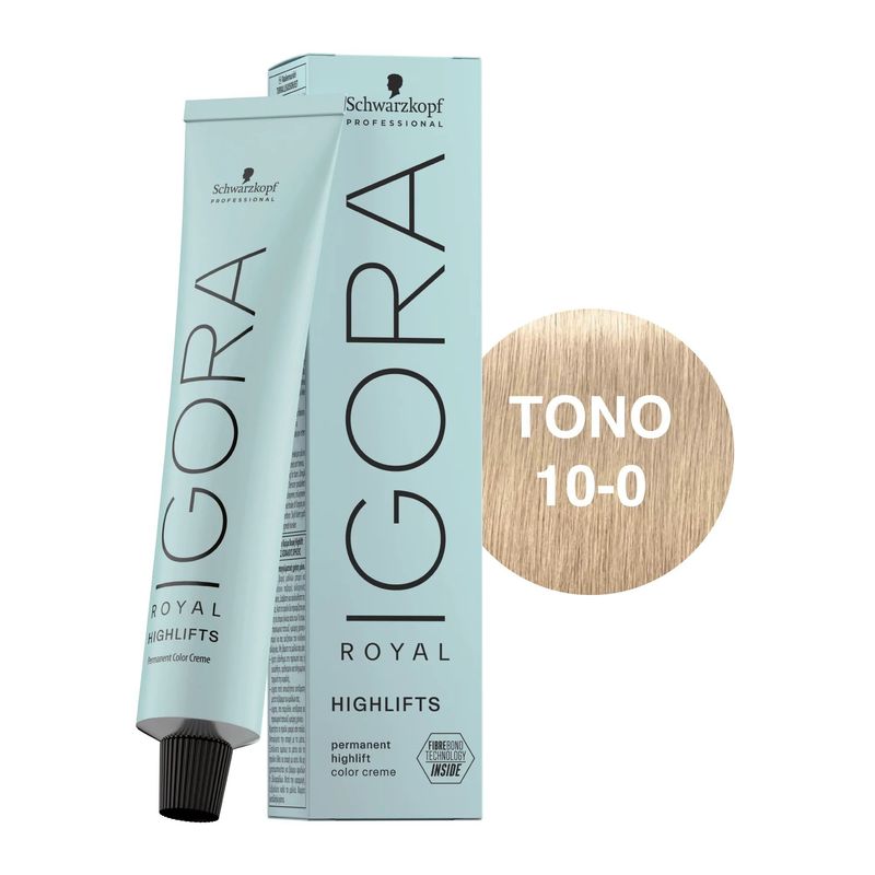 SCHWARZKOPF - Tinte Schwarzkopf Igora Royal 10-0 Rubio Platino Natural