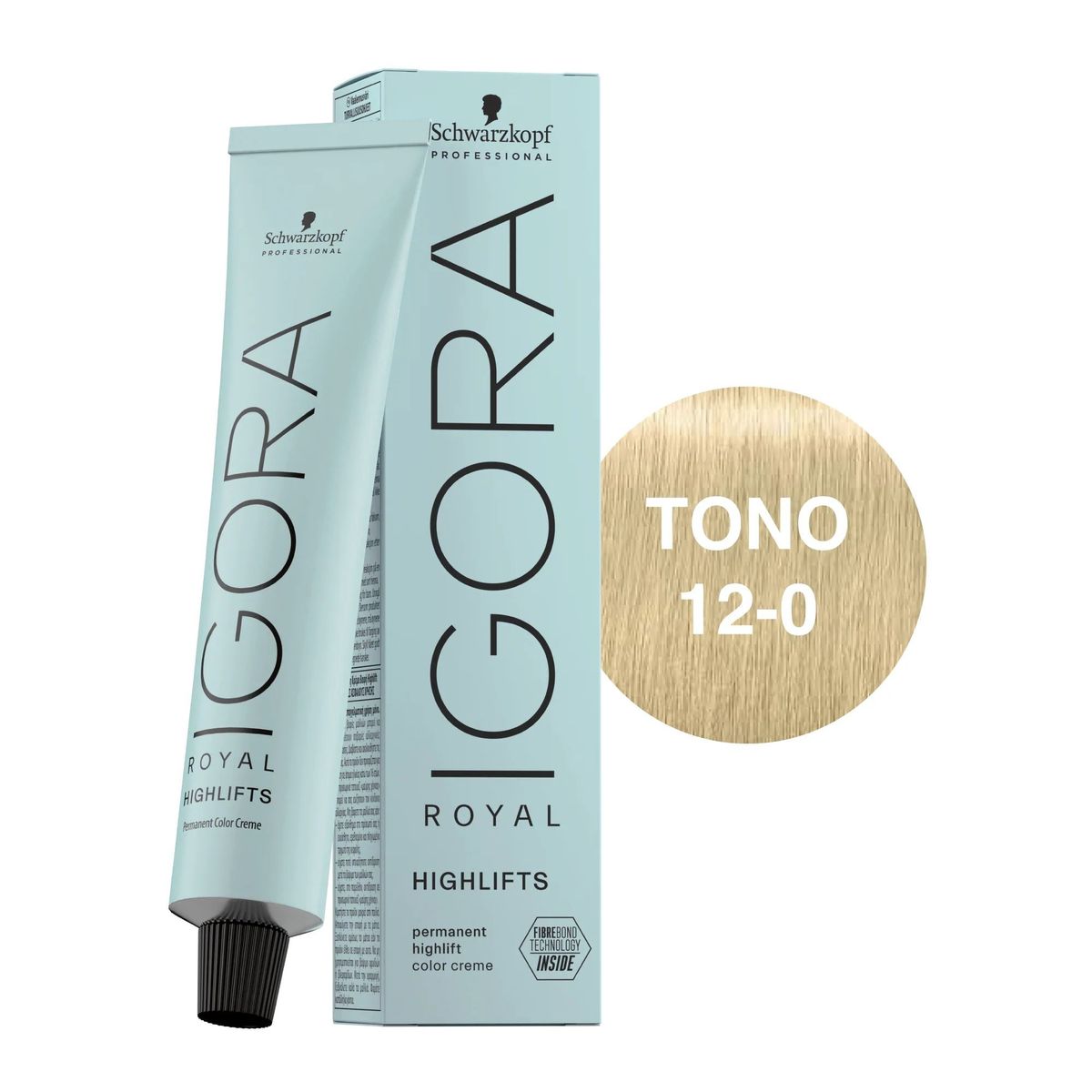 SCHWARZKOPF - Tinte Schwarzkopf Igora Royal 12-0 Superaclarante Natural