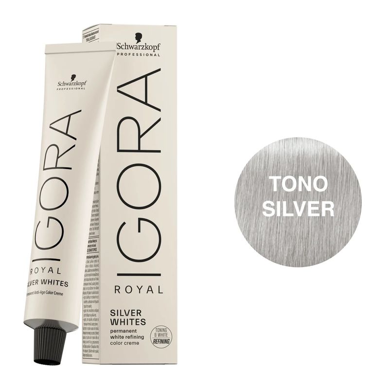 SCHWARZKOPF - Tinte Schwarzkopf Igora Royal Silver