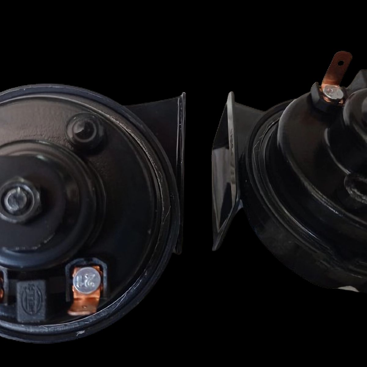 HELLA - Pito Hella Bocina Corneta Carro Moto Dobletono Hella 12v