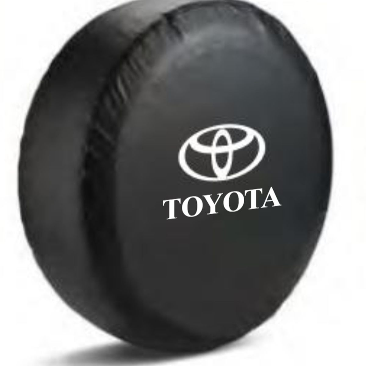 GENERICO - Toyota Blanco Forro Llanta De Repuesto Protector Funda