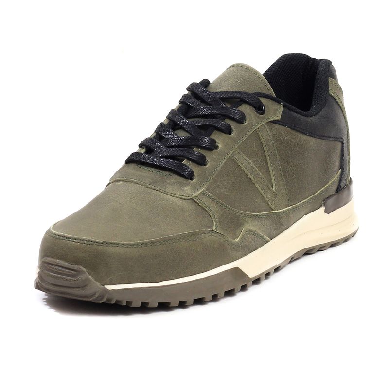 VIAR - Tenis en Cuero Para Hombre VIAR Freddy Verde
