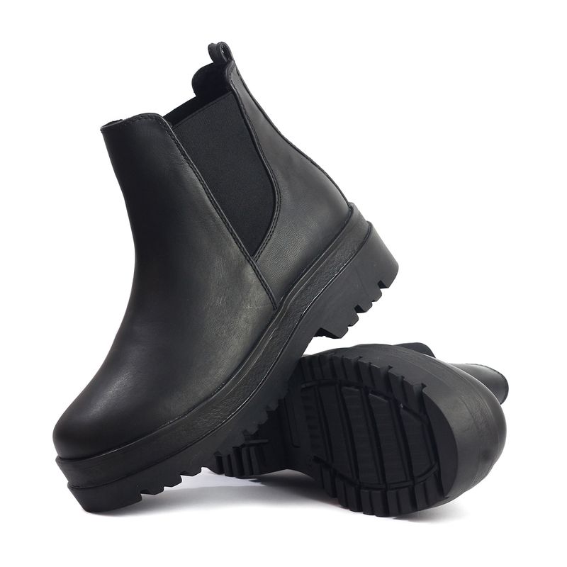 VIAR - Botines Cuero Mujer VIAR Melisa Negro