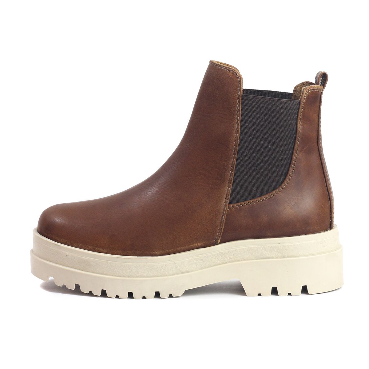 VIAR - Botines Cuero Mujer VIAR Melisa Cafe