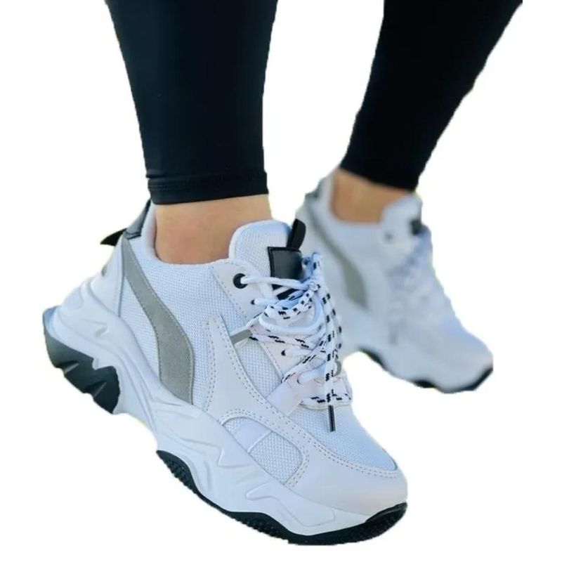 EVEGONZ - Tenis Deportivo Para Dama Zapatos Cómodos