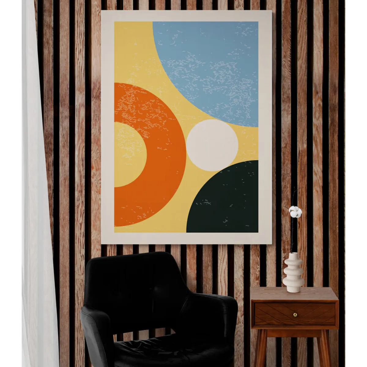 TAYRONA STORE - Cuadro En Lienzo Para Habitaciones Diseño Minimalista 243 100x150cm