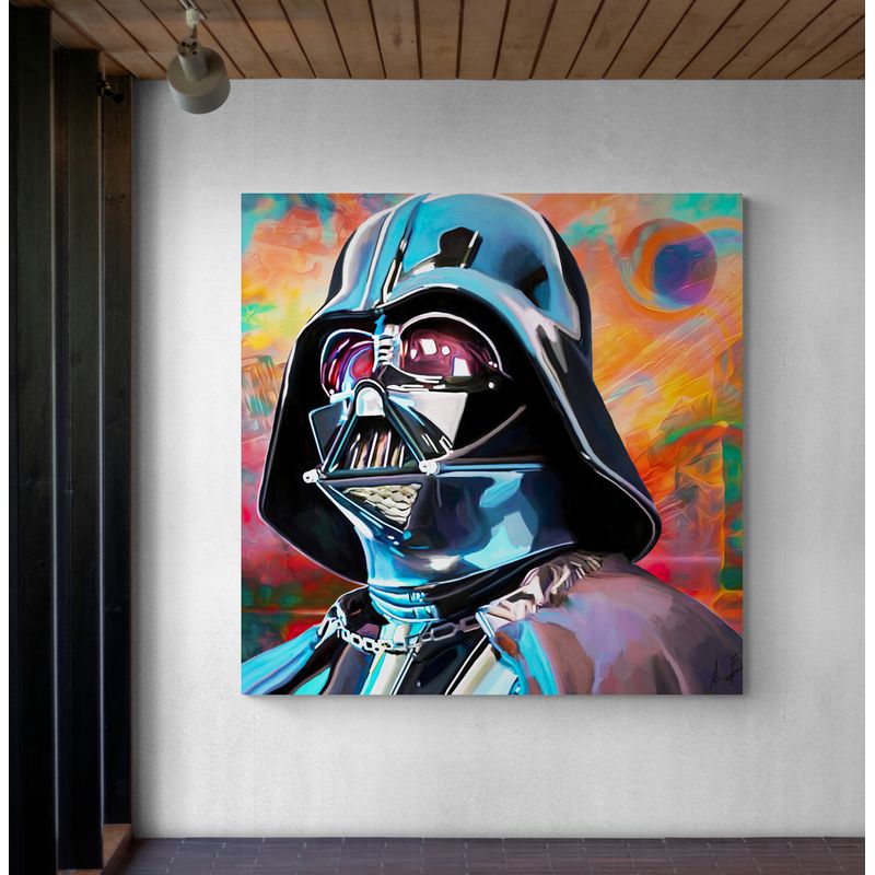 TAYRONA STORE - Cuadro En Lienzo Para Habitaciones Star Wars 67 50x50cm