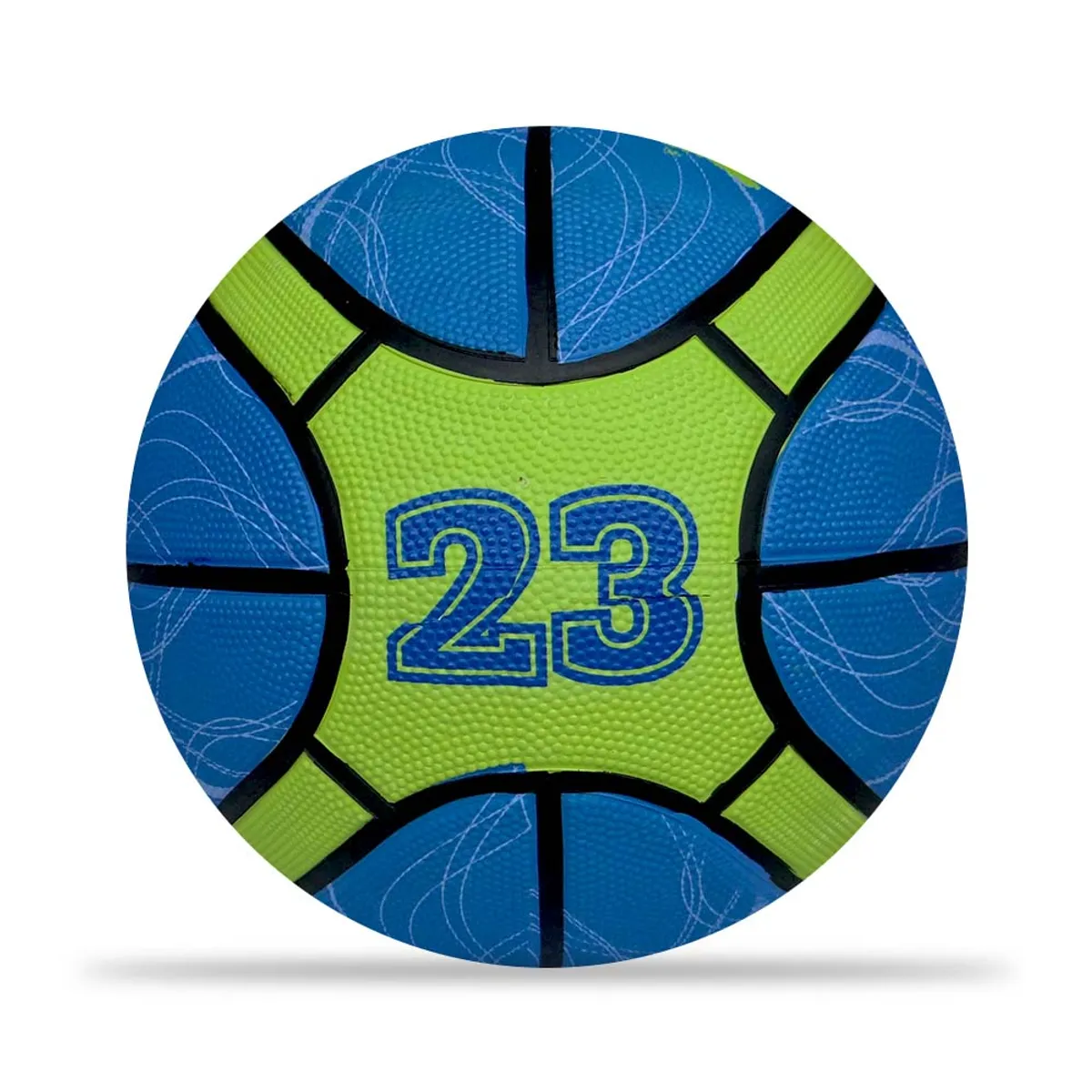 GOLTY - Balón Baloncesto Formación Golty Buzzer No.5-Azul/Verde