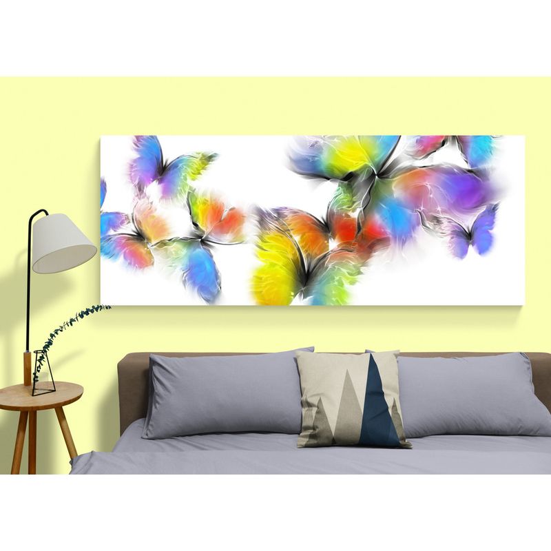 TAYRONA STORE - Cuadro En Lienzo Para Habitaciones Mariposa 70 175x70cm