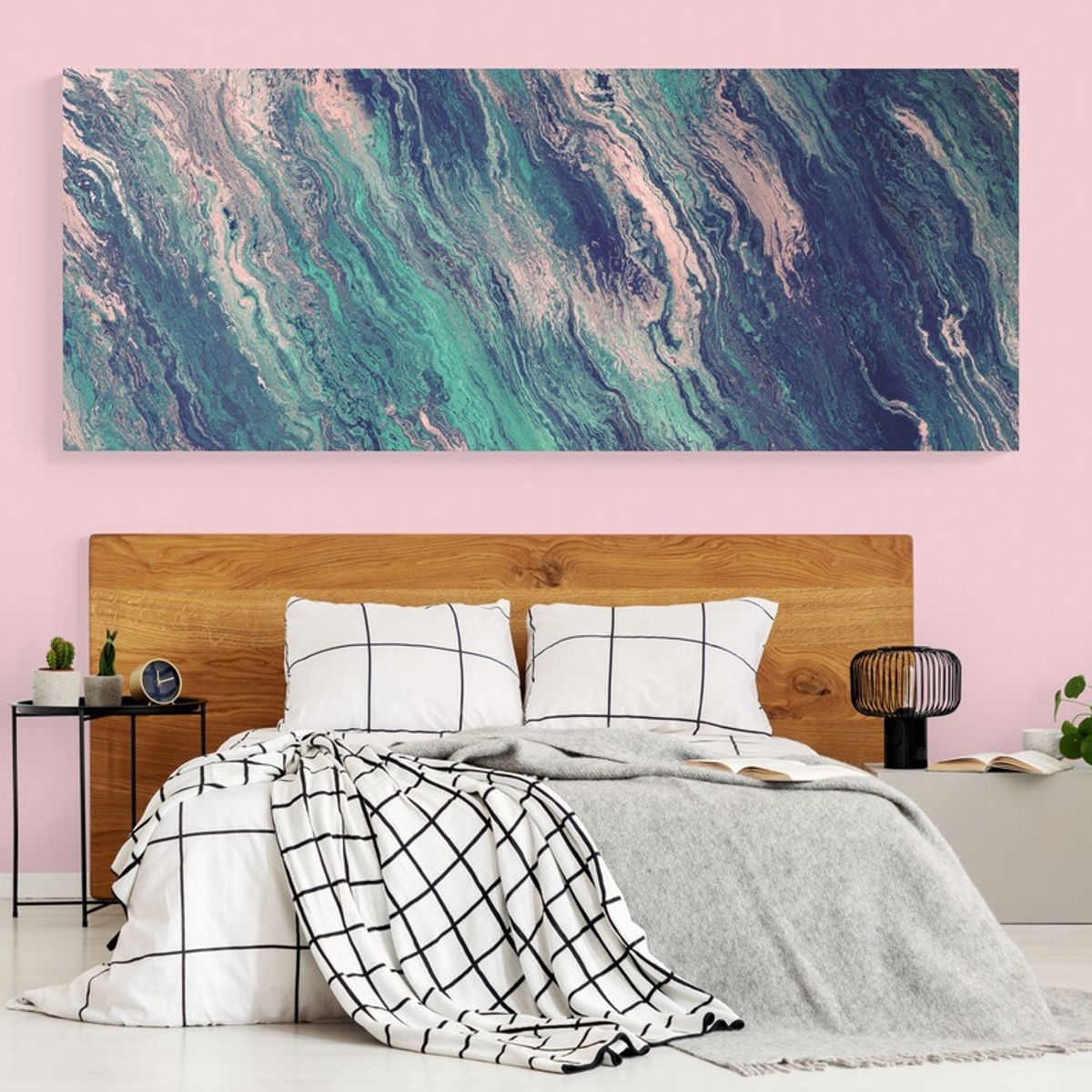 TAYRONA STORE - Cuadro En Lienzo Para Habitaciones Abstracto 279 150x60cm