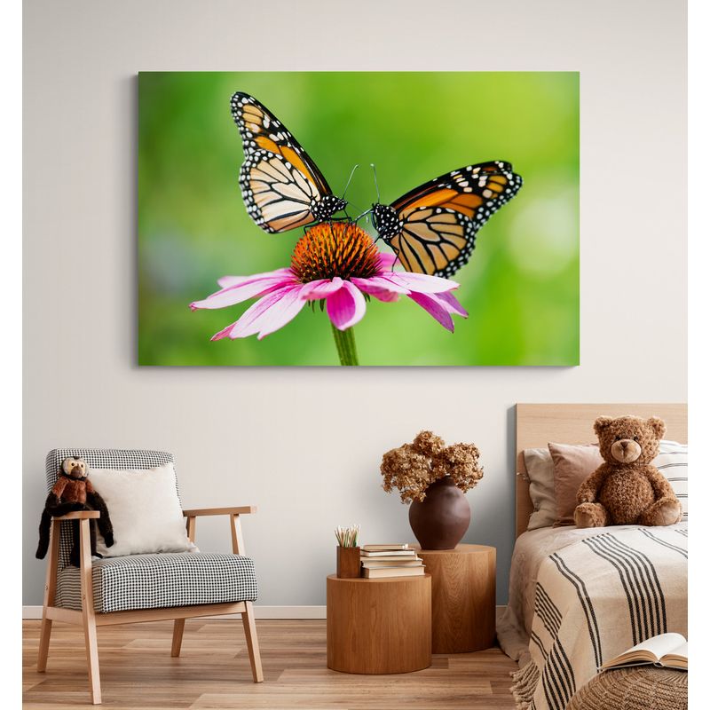 TAYRONA STORE - Cuadro En Lienzo Para Habitaciones Mariposas 178 70x50cm