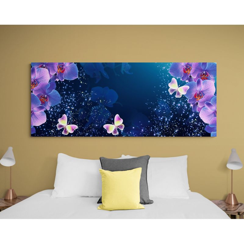 TAYRONA STORE - Cuadro En Lienzo Para Habitaciones Mariposas 196 150x60cm