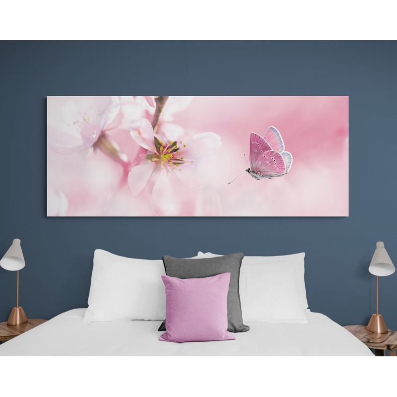 TAYRONA STORE - Cuadro En Lienzo Para Habitaciones Mariposas 198 100x40cm