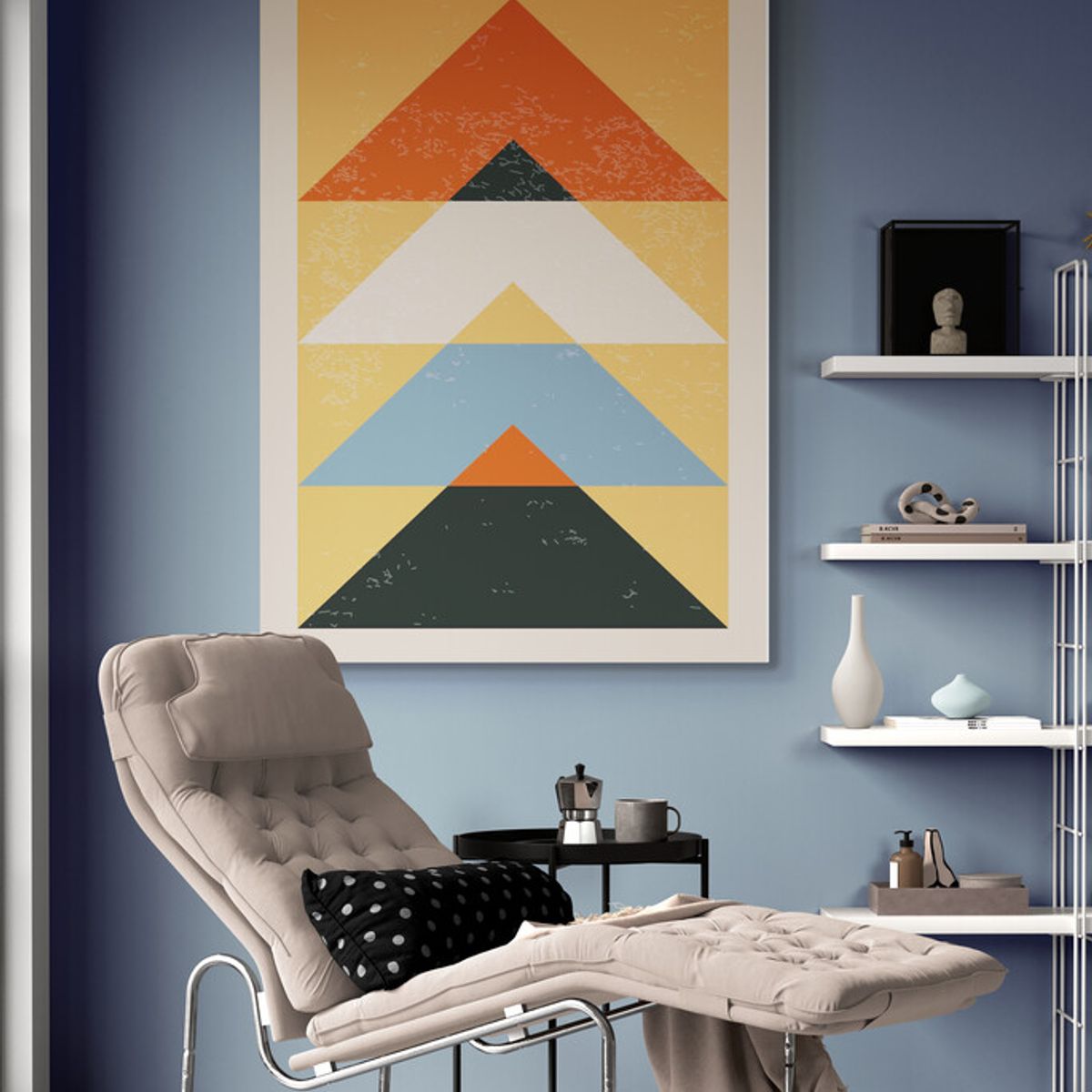 TAYRONA STORE - Cuadro En Lienzo Para Habitaciones Diseño Minimalista 238 35x50cm