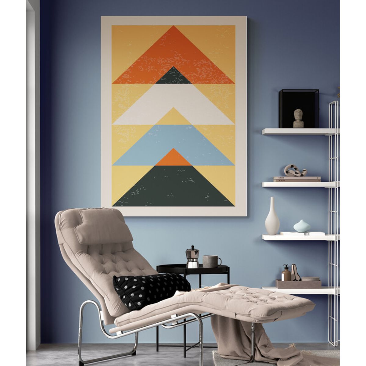 TAYRONA STORE - Cuadro En Lienzo Para Habitaciones Diseño Minimalista 238 35x50cm