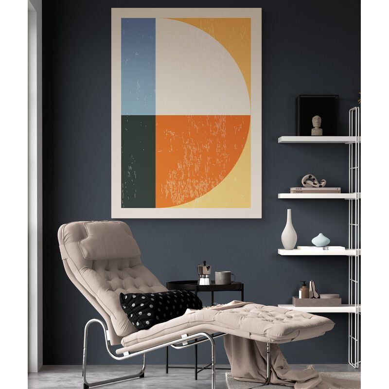 TAYRONA STORE - Cuadro En Lienzo Para Habitaciones Diseño Minimalista 242 50x70cm