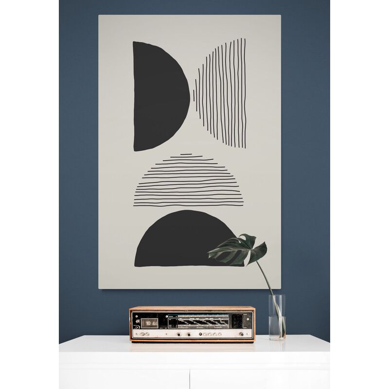 TAYRONA STORE - Cuadro En Lienzo Para Habitaciones Diseño Minimalista 270 35x50cm