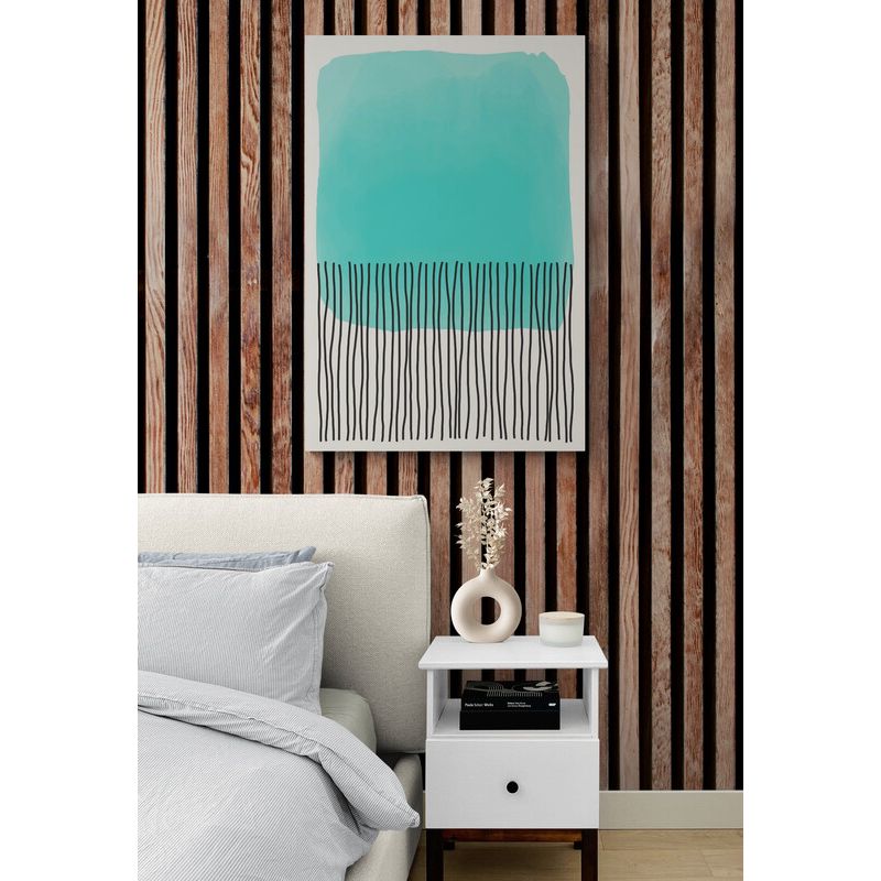 TAYRONA STORE - Cuadro En Lienzo Para Habitaciones Diseño Minimalista 256 50x70cm