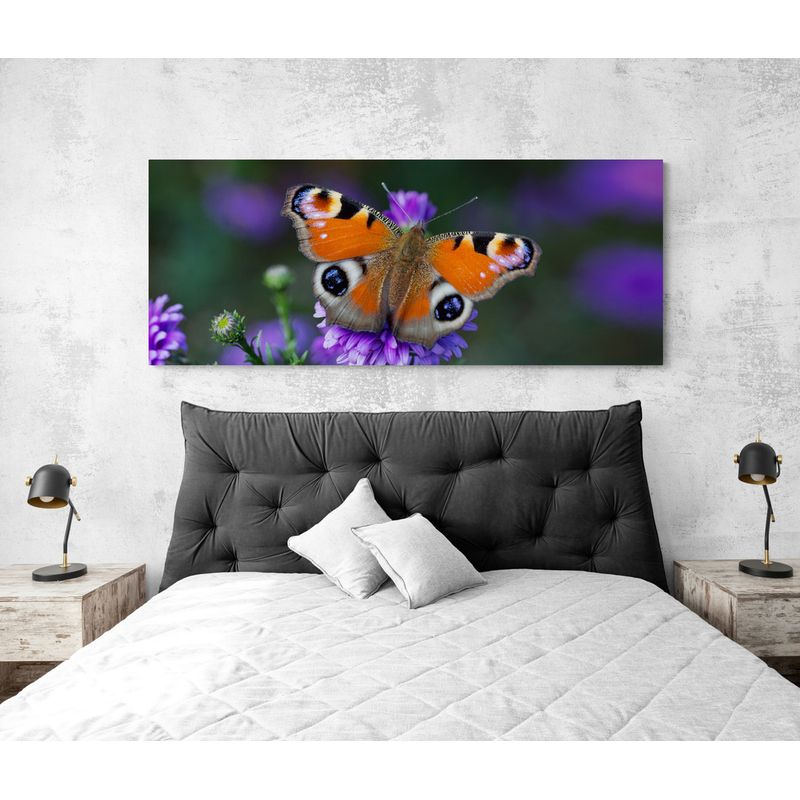 TAYRONA STORE - Cuadro En Lienzo Para Habitaciones Mariposas 212 125x50cm