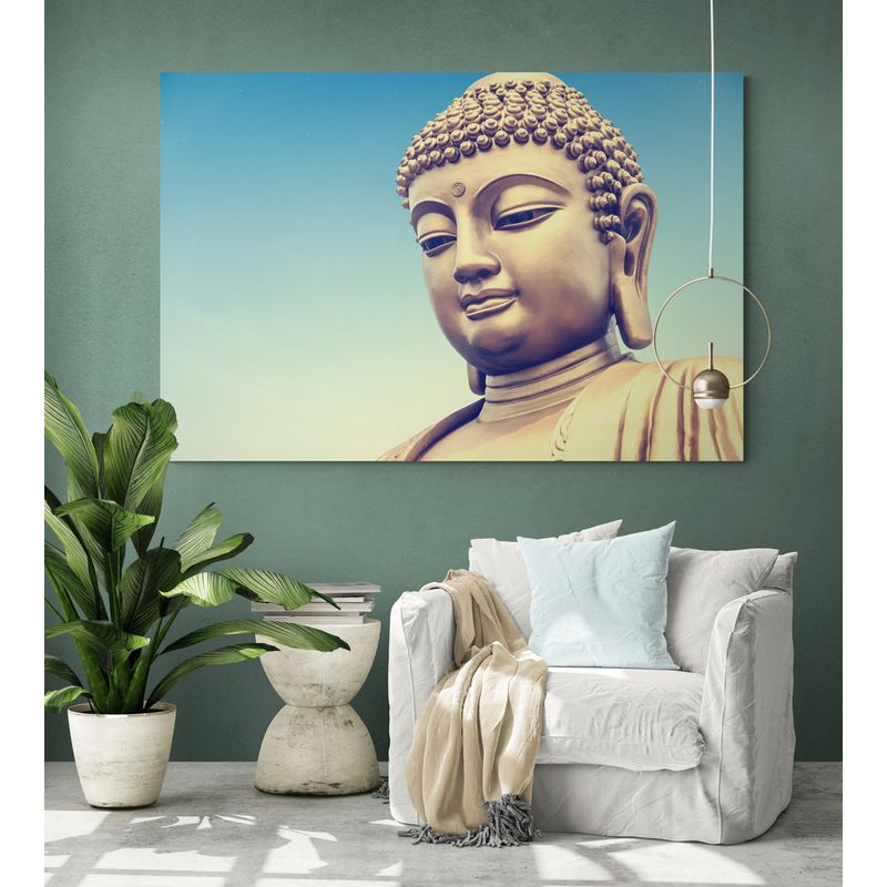 TAYRONA STORE - Cuadro En Lienzo Para Habitaciones Budda 110 100x70cm