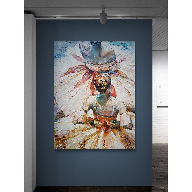TAYRONA STORE - Cuadro En Lienzo Para Habitaciones Bailarina 12 35x50cm