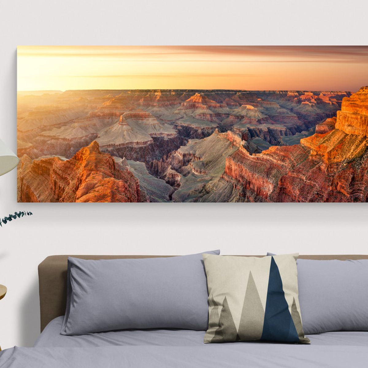 TAYRONA STORE - Cuadro En Lienzo Para Habitaciones Gran Cañon 001 150x60cm