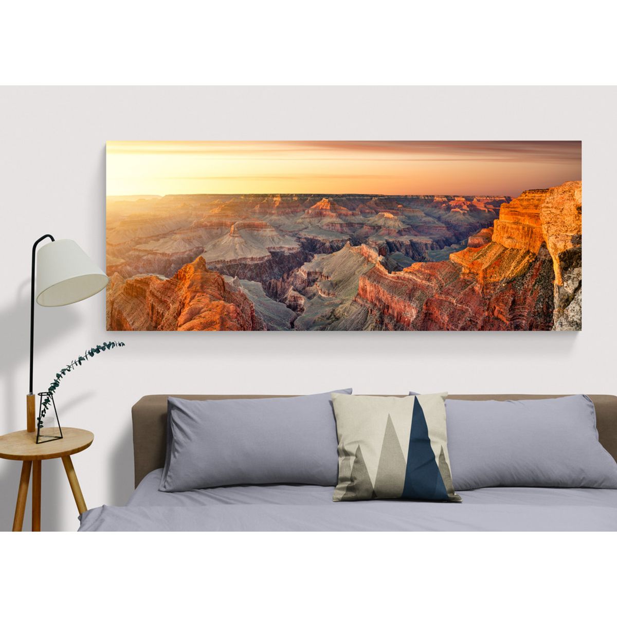 TAYRONA STORE - Cuadro En Lienzo Para Habitaciones Gran Cañon 001 150x60cm