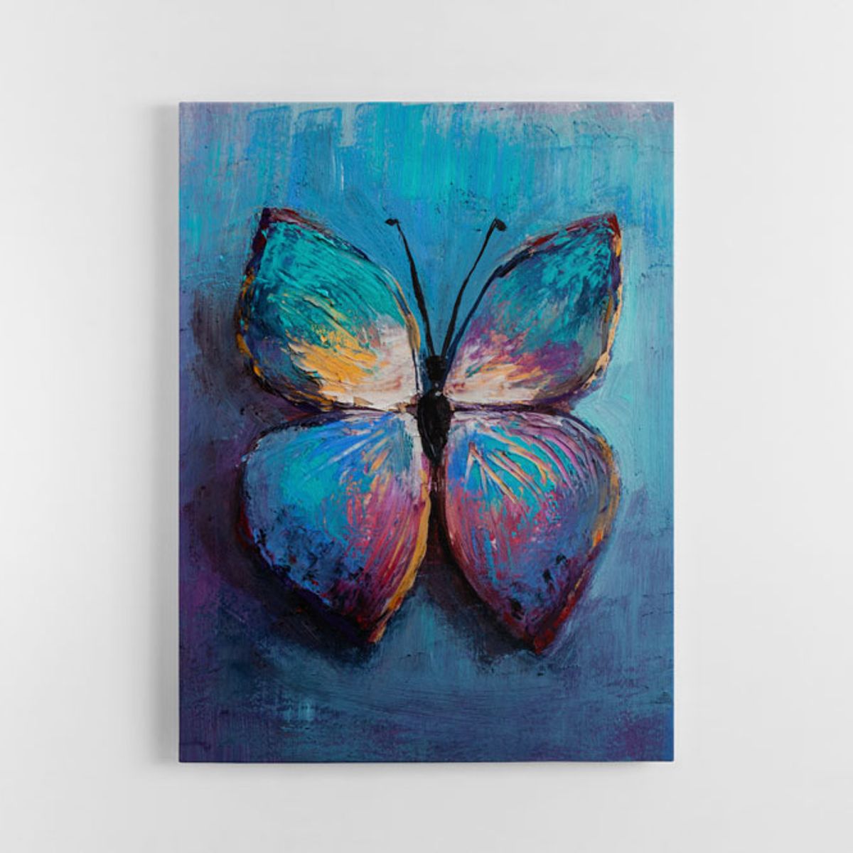 TAYRONA STORE - Cuadro En Lienzo Para Habitaciones Mariposa 57 60x80cm